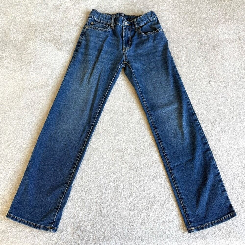 NWOT Gap Kids Regular Straight Leg Medium Blue Jeans